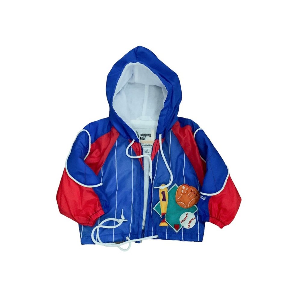 Vintage Baseball Windbreaker Jacket